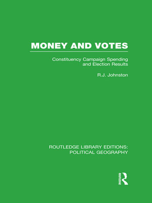 cover image of Money and Votes (Routledge Library Editions
